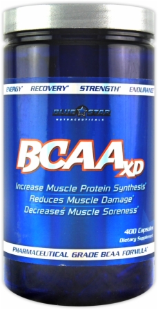 Blue Star Nutraceuticals BCAA XD - 400 Capsules Blue Star Nutraceuticals BCAA XD - 400 Capsules