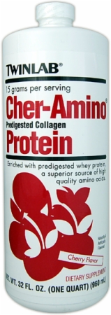 Twinlab Cher-Amino Protein - 32 Fl. Oz. - Cherry