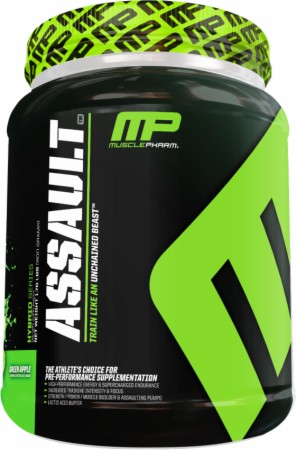 MusclePharm Assault - 8 Servings - Raspberry Lemonade