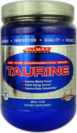 AllMax Nutrition Taurine - 400 Grams - Unflavored