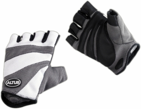 Altus Max-Power Weightlifting Gloves - Black/Grey/White - Medium Altus Max-Power Weightlifting Gloves - Black/Grey/White - Medium