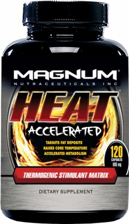 Magnum Nutraceuticals Heat Accelerated - 120 Capsules Magnum Nutraceuticals Heat Accelerated - 120 Capsules