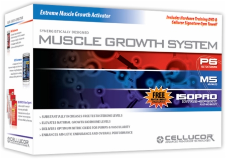 Cellucor Muscle Growth System - Extreme Muscle Growth Activator - 1 Kit - Cherry Limeade