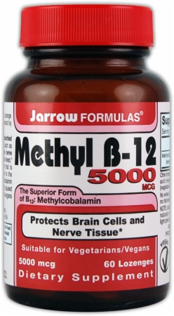 Jarrow Formulas Methyl B-12 - 60 Lozenges