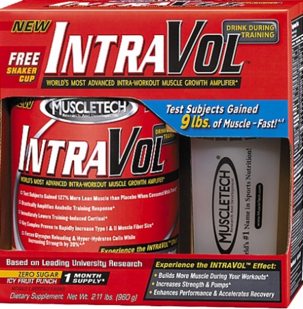 MuscleTech IntraVol - 32 Servings - Icy Fruit Punch