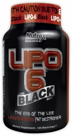 Nutrex Lipo 6 Black - 240 Black-Caps