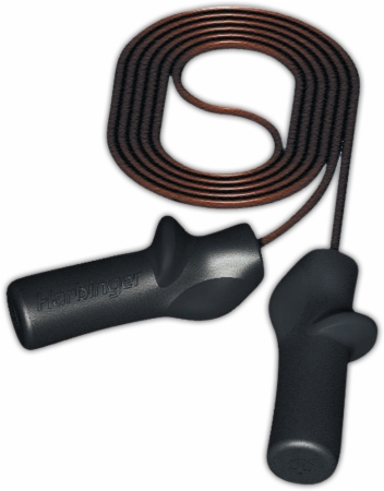 Harbinger Trigger Handle Leather Rope - 9 Feet Harbinger