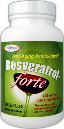 Enzymatic Therapy Resveratrol-Forte - 60 Capsules Enzymatic Therapy Resveratrol-Forte - 60 Capsules
