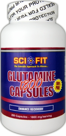 Image for SciFit - Glutamine 1800 Capsules