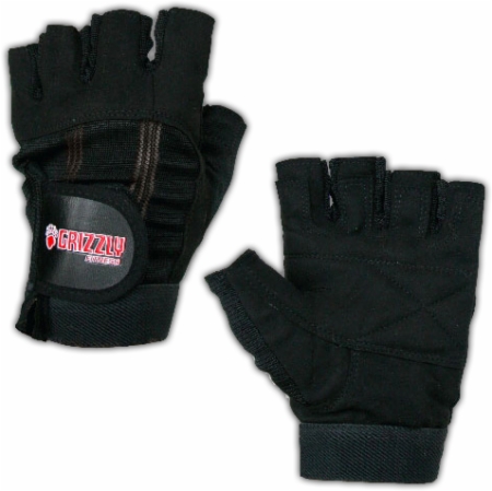 Grizzly Sport And Fitness Washable Gloves - Black - XS