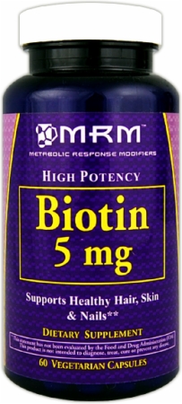 MRM Biotin - 5mg/60 Vcaps