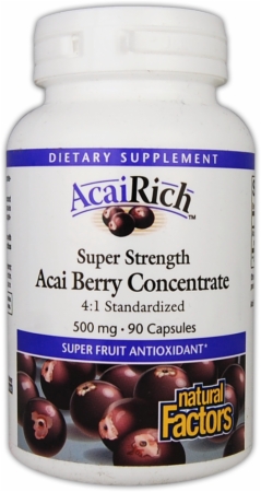 Natural Factors AcaiRich - 90 Capsules Natural Factors AcaiRich - 90 Capsules