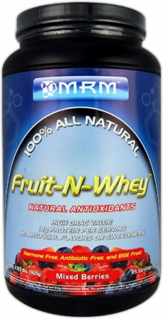 MRM Fruit N Whey 2.03 lbs. Mixed Berries image 30858 450 white MRM Fruit N Whey 2.03 lbs. Mixed Berries