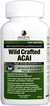 Genceutic Naturals Wild Crafted ACAI