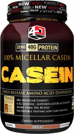 4 Dimension Nutrition Casein - 2 Lbs. - Strawberry