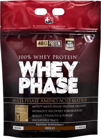 4 Dimension Nutrition Whey Phase - 5 Lbs. - Chocolate