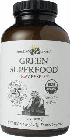 Amazing Grass Green SuperFood Raw Reserve - 30 Servings - Natural