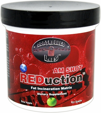 Controlled Labs REDuction AM SHOT - 1 Servings - Sample - Sour Apple