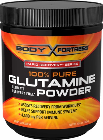 Image for Body Fortress - 100% Pure Glutamine Powder