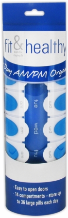 VitaMinder Fit Healthy 7 Day AM/PM Pill Organizer VitaMinder Fit Healthy 7 Day AM/PM Pill Organizer