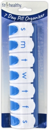 VitaMinder Fit Healthy 7 Day Pill Organizer, 1-Unit VitaMinder Fit Healthy 7 Day Pill Organizer, 1-Unit