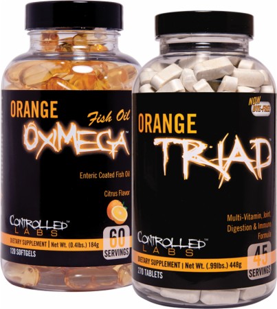 Image for Controlled Labs - Orange Triad / Orange OxiMega Fish Oil