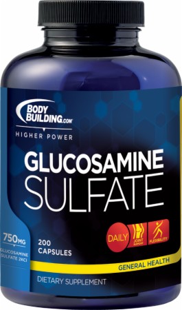 Bodybuilding.com Supplements Glucosamine Sulfate - 200 Capsules