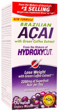 Hydroxycut Brazilian Acai with Green Coffee Extract - 60 VegiCaps Hydroxycut Brazilian Acai with Green Coffee Extract - 60 VegiCaps