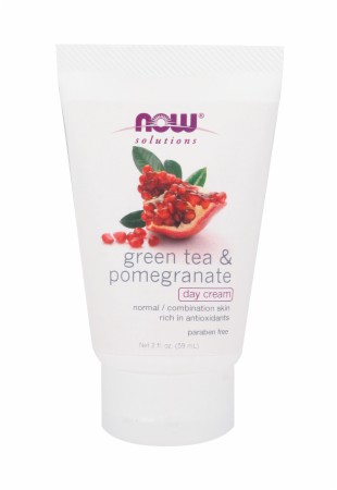 NOW Green Tea Pomegranate Day Cream - 2 Fl. Oz.