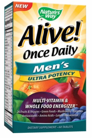 Nature's Way Alive Once Daily Men's - 60 Tablets