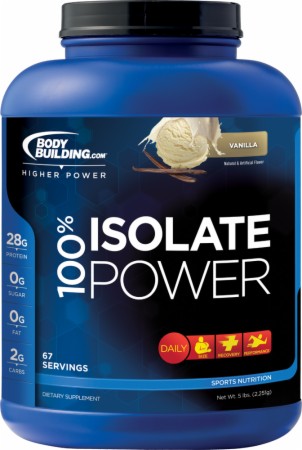 Image for Bodybuilding.com Supplements - 100% Isolate Power