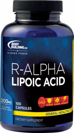 Image for Bodybuilding.com Supplements - R-Alpha Lipoic Acid