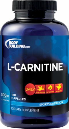 Bodybuilding.com Supplements L-Carnitine - 500mg/60 Capsules Bodybuilding.com Supplements L-Carnitine - 500mg/60 Capsules