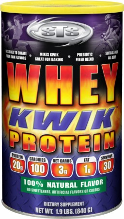 STS Whey Kwik Protein - 840 Grams - 100% Natural Flavor