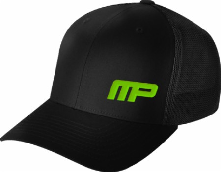 MusclePharm Sportswear Performance Hat - One Size Fits All - Black MusclePharm Sportswear Performance Hat - One Size Fits All - Black