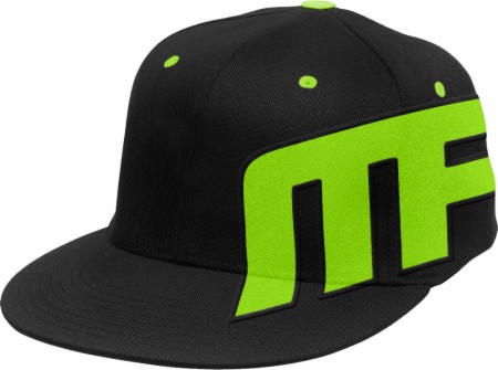 MusclePharm Sportswear Flatbrim Performance Hat - Black - S/M MusclePharm Sportswear Flatbrim Performance Hat - Black - S/M