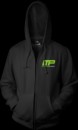 MusclePharm Sportswear Raw Edge Full Zip Hoodie MusclePharm Sportswear Raw Edge Full Zip Hoodie