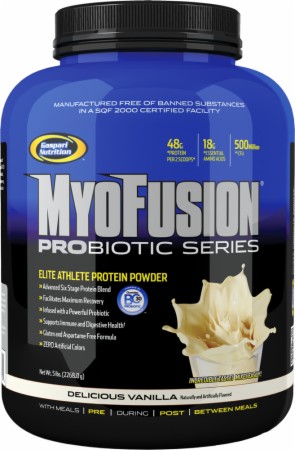 Gaspari Nutrition MyoFusion Probiotic Series - 5 Lbs. - Milk Chocolate