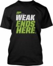 MusclePharm Sportswear Weak Ends Here Tee