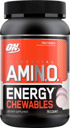Optimum Essential AmiN.O. Energy Chewables - 75 Count - Fruit Punch