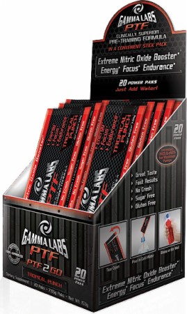 Gamma Labs PTF 2 GO - 20 Power Paks - Tropical Punch